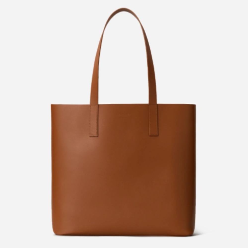 Everlane Classic Brown Leather Tote